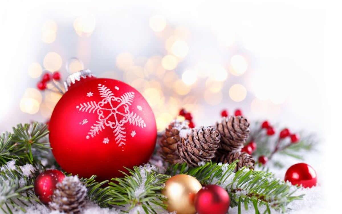 Öffnungszeiten über die Weihnachtsfeiertage